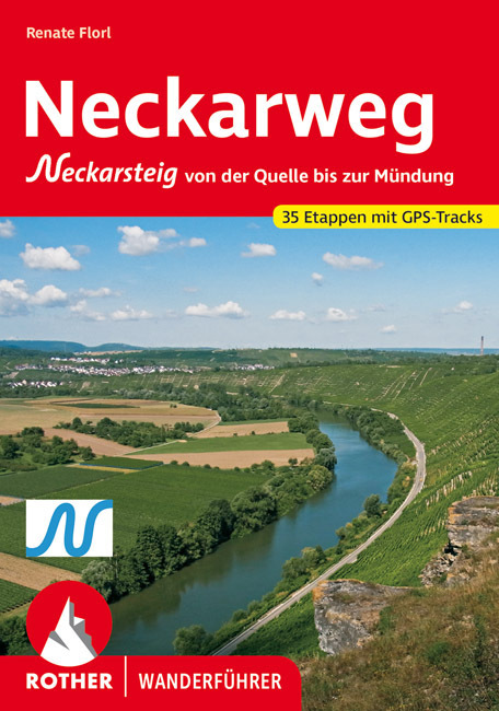 Online bestellen: Wandelgids Neckarweg | Rother Bergverlag