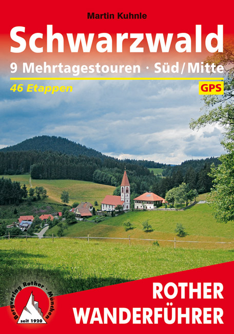 Wandelgids Schwarzwald Süd Mitte - Zwarte Woud | Rother de zwerver