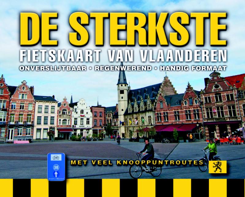 Fietskaart Sterkste fietskaart Vlaanderen | Buijten & Schipperheijn de zwerver