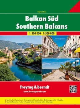 Online bestellen: Wegenatlas Superatlas Balkan Süd - Balkan Zuid | Freytag & Berndt