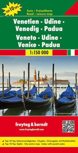 Online bestellen: Wegenkaart - landkaart 621 Veneto - Udine - Padova - Venetië | Freytag & Berndt