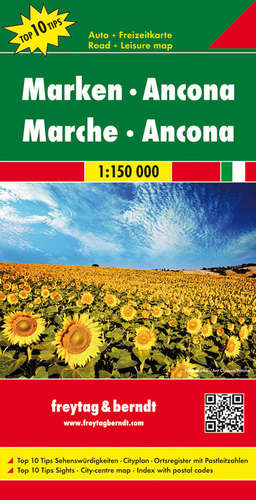 Online bestellen: Wegenkaart - landkaart 623 Marche - Marken - Ancona | Freytag & Berndt
