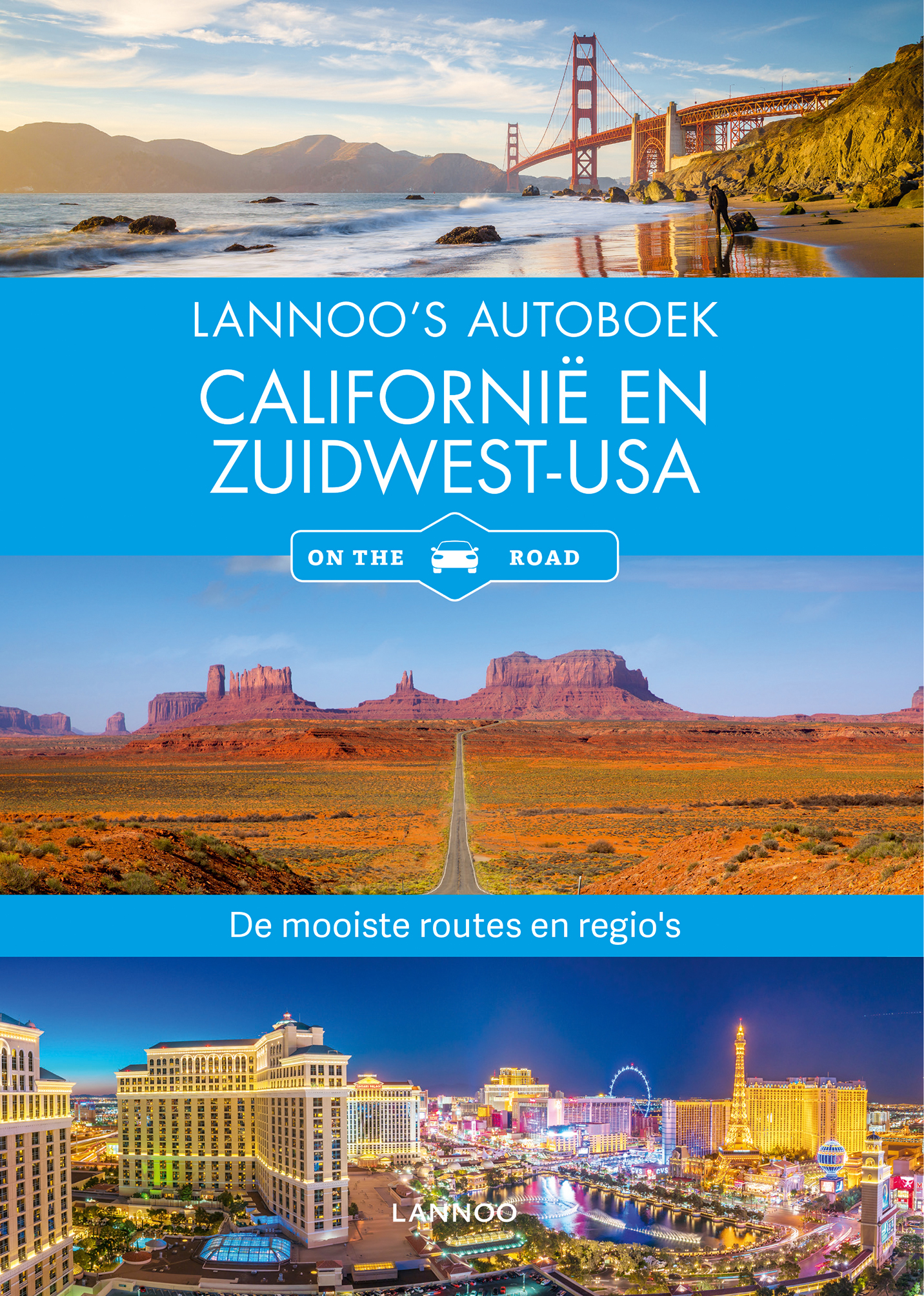 Online bestellen: Reisgids Lannoo's Autoboek Californië en Zuidwest USA | Lannoo