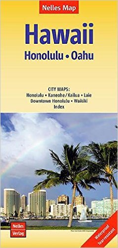Online bestellen: Wegenkaart - landkaart 2 Oahu - Honolulu | Nelles Verlag