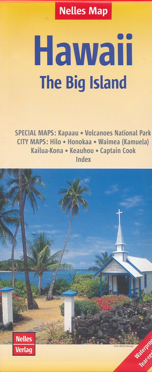 Online bestellen: Wegenkaart - landkaart 4 Hawaii Hawaii - Big Island | Nelles Verlag