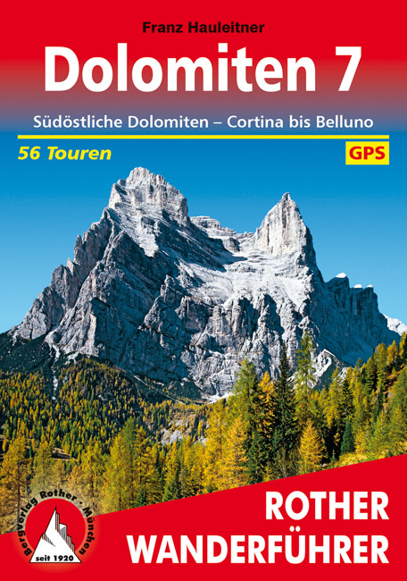 Wandelgids Dolomiten 7 - zuidoost Dolomieten | Rother de zwerver