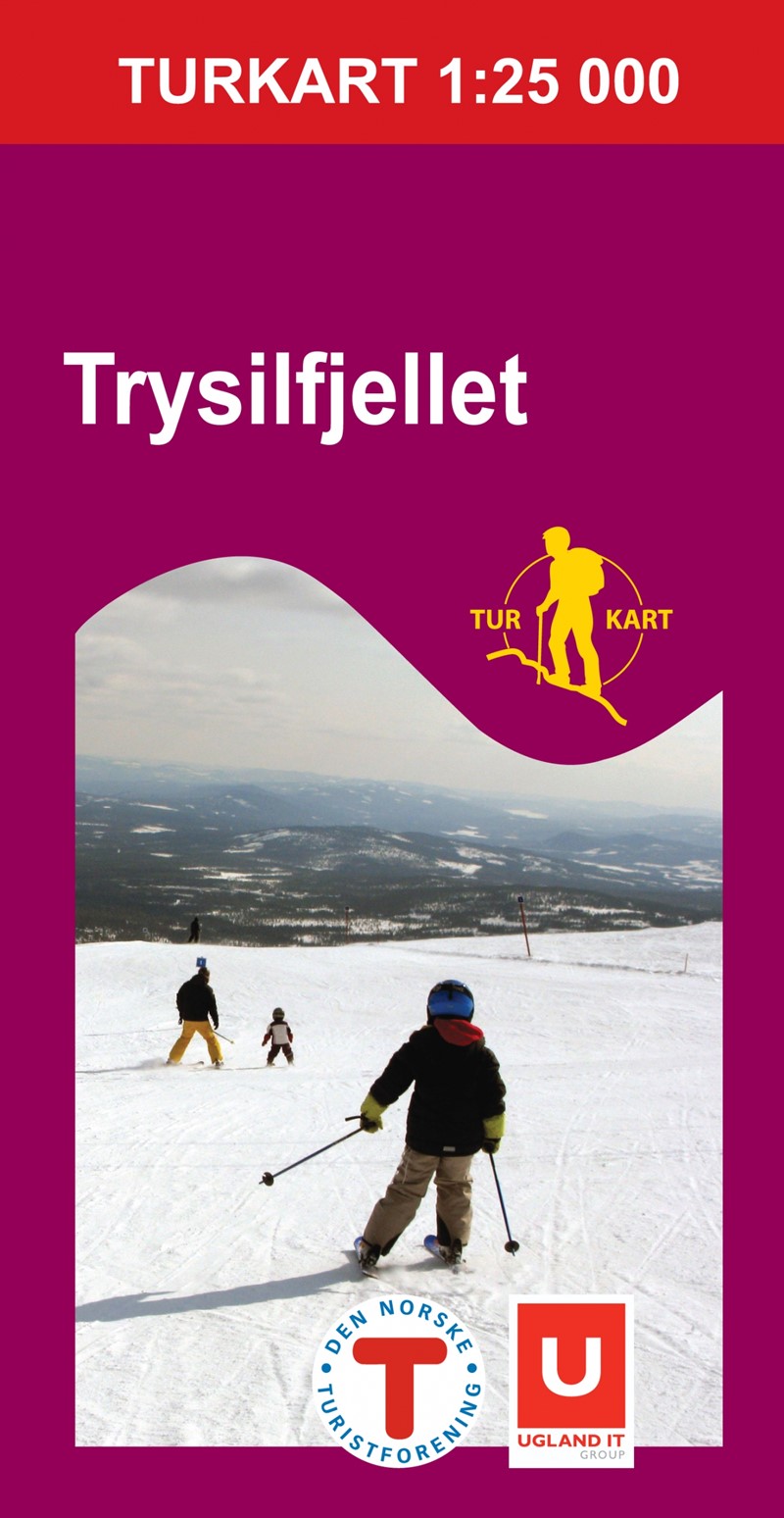 Online bestellen: Wandelkaart 2735 Turkart Trysilfjellet | Nordeca
