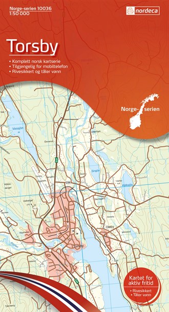 Online bestellen: Wandelkaart - Topografische kaart 10036 Norge Serien Torsby | Nordeca