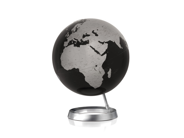 Wereldbol - Globe 56 Full Circle Vision Zwart | Atmosphere de zwerver