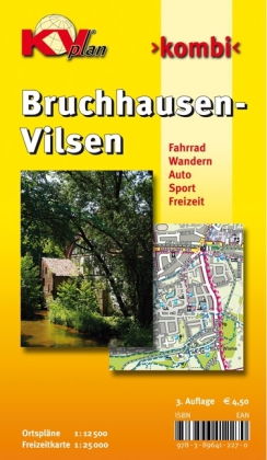Online bestellen: Wandelkaart Bruchhausen-Vilsen | KVplan