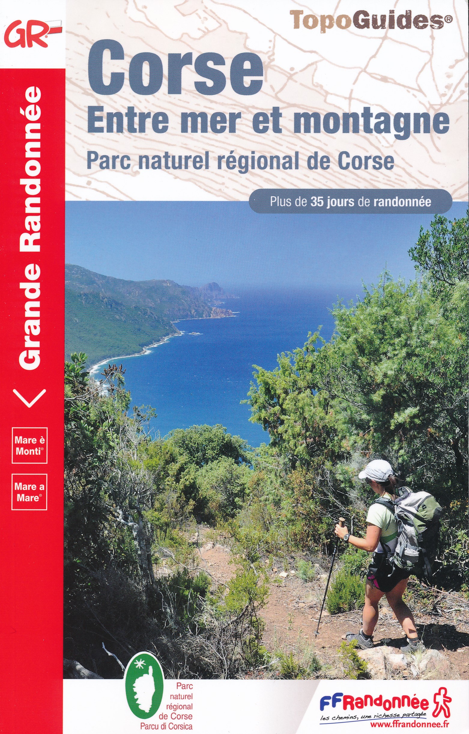 Online bestellen: Wandelgids 065 Corse - Corsica entre Mer et Montagne | FFRP