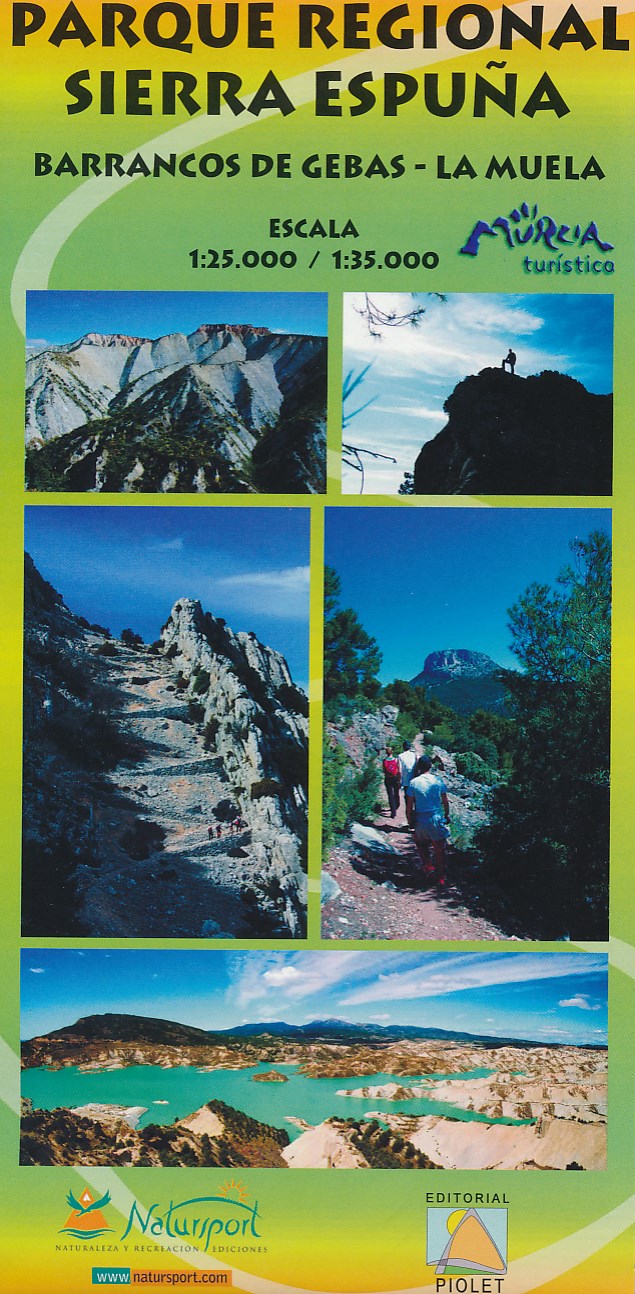 Online bestellen: Wandelkaart Parque Regional Sierra Espuna | Editorial Piolet