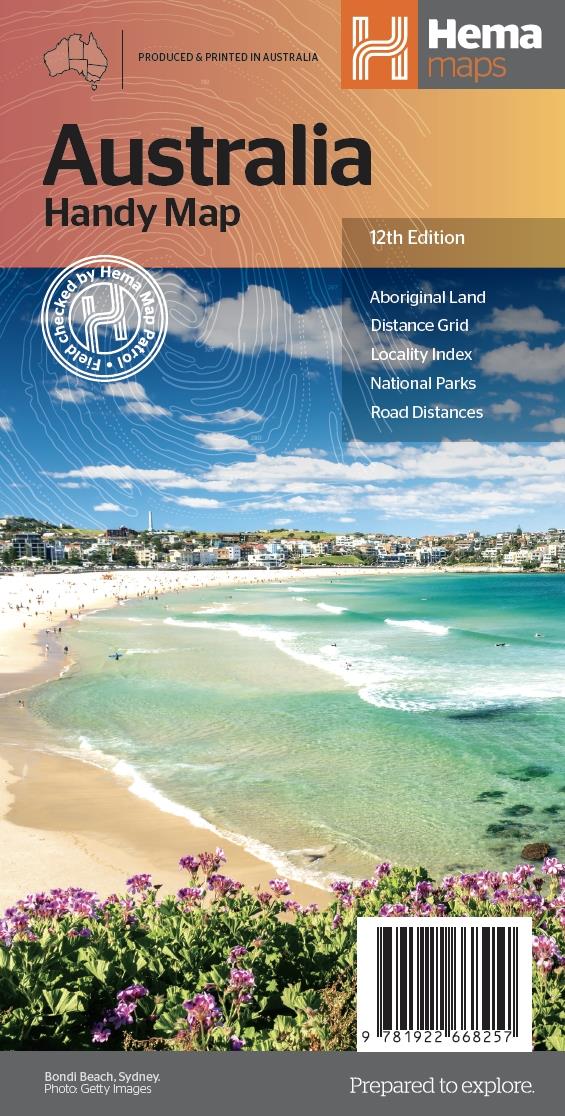 Wegenkaart – landkaart Australia – Australië | Hema Maps