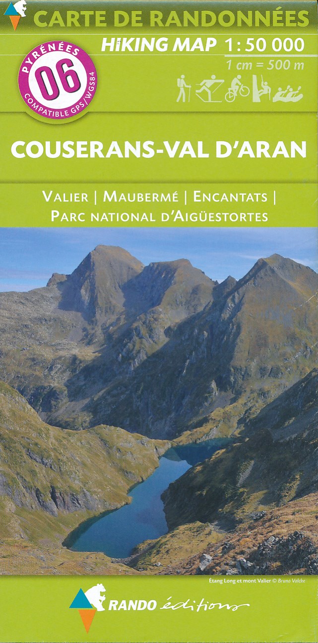 Online bestellen: Wandelkaart 06 Couserans - Val D'aran | Rando Editions
