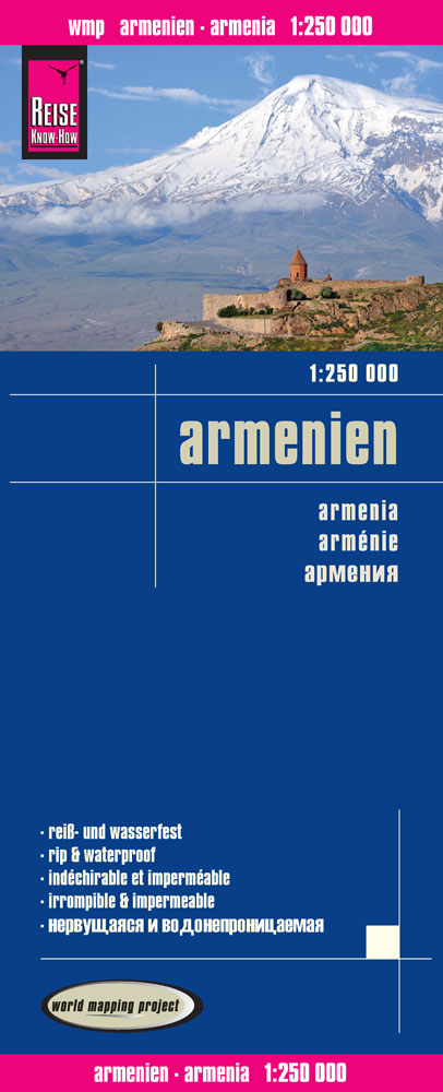 Online bestellen: Wegenkaart - landkaart Armenien - Armenië | Reise Know-How Verlag