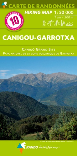 Online bestellen: Wandelkaart 10 Canigou - Garrotxa | Rando Editions
