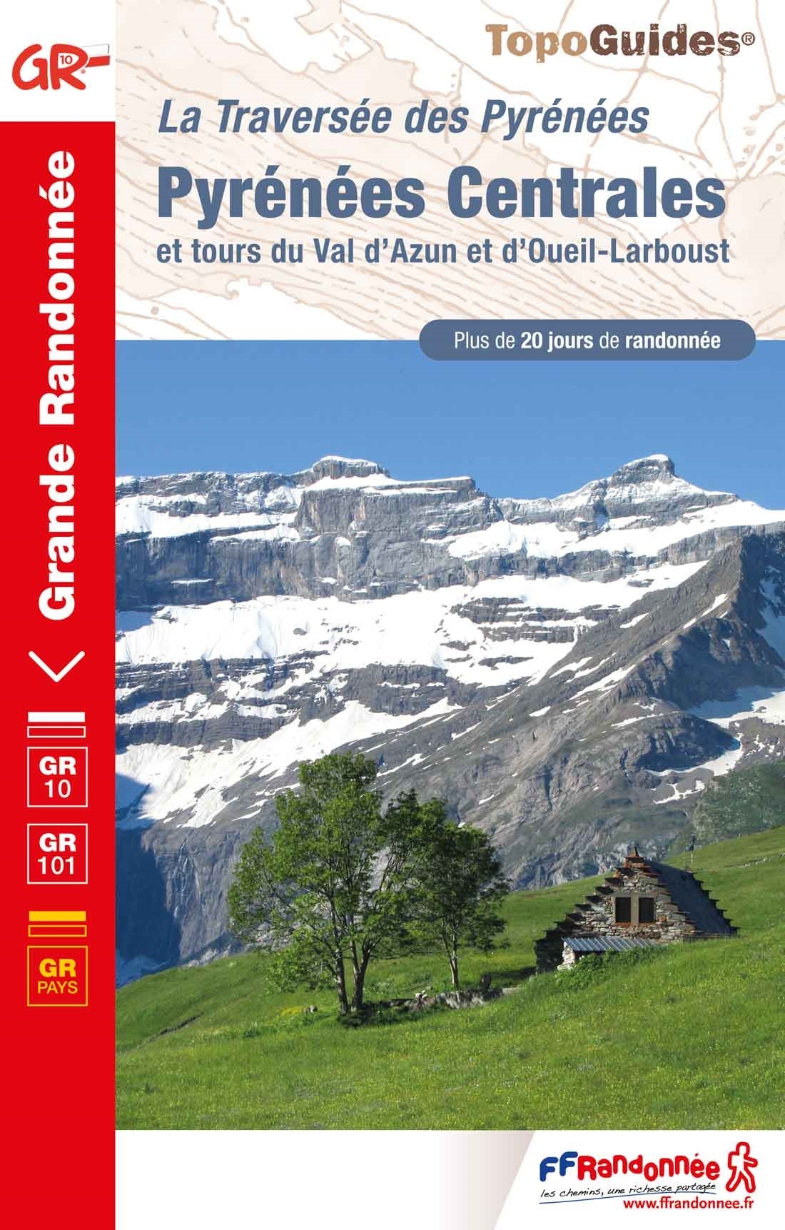 Online bestellen: Wandelgids 1091 Pyrénées Centrales GR10 & GR101 | FFRP