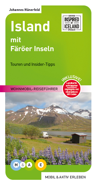 Online bestellen: Campergids Wohnmobil Reiseführer Island mit Färöer Inseln - IJsland | Mobil und Aktiv Erleben