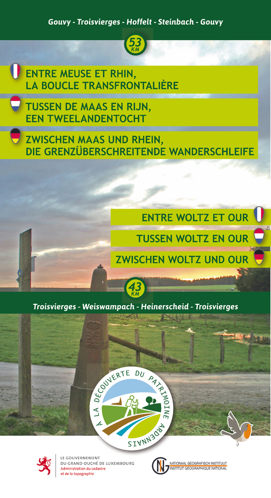 Online bestellen: Wandelkaart 172 Tussen Maas en Rijn - Tussen Woltz en Our | NGI - Nationaal Geografisch Instituut