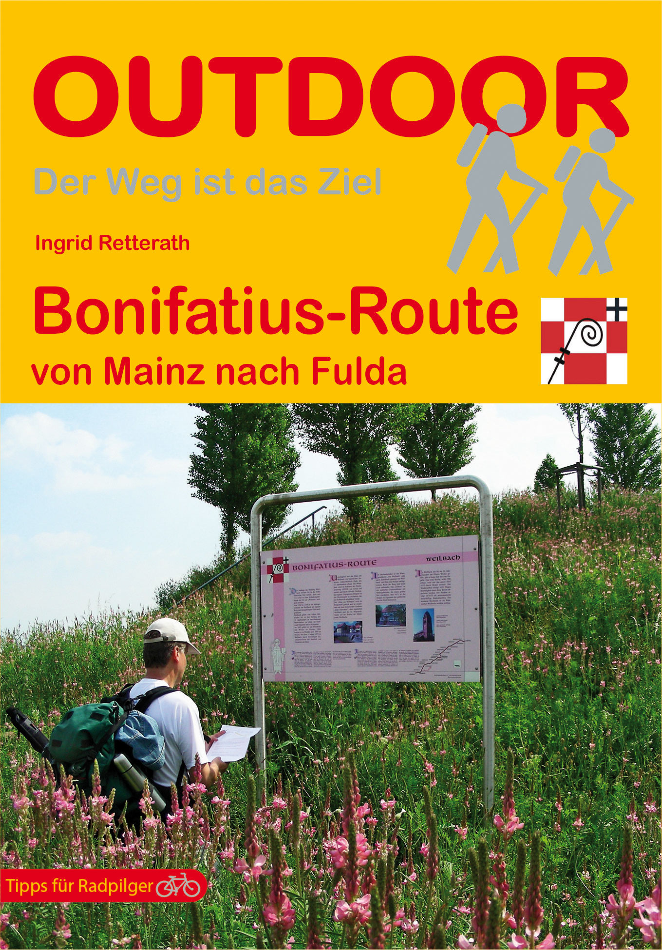 Online bestellen: Wandelgids Bonifatius-Route von Mainz nach Fulda | Conrad Stein Verlag