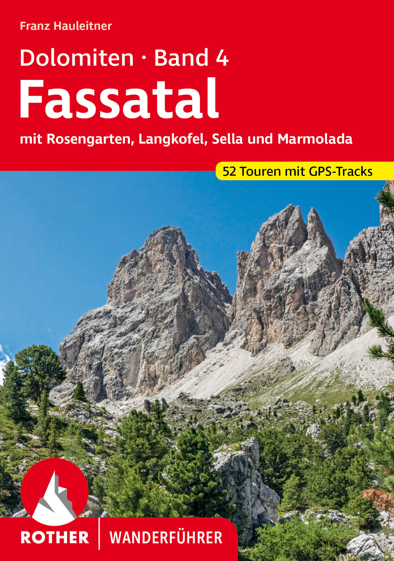 Online bestellen: Wandelgids 34 Dolomiten 4 - Fassatal | Rother Bergverlag