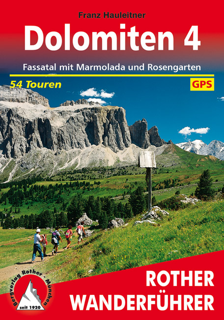 Wandelgids 34 Dolomiten 4 | Rother de zwerver