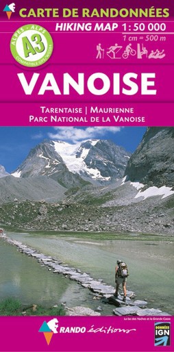 Online bestellen: Wandelkaart A3 Vanoise | Rando Editions