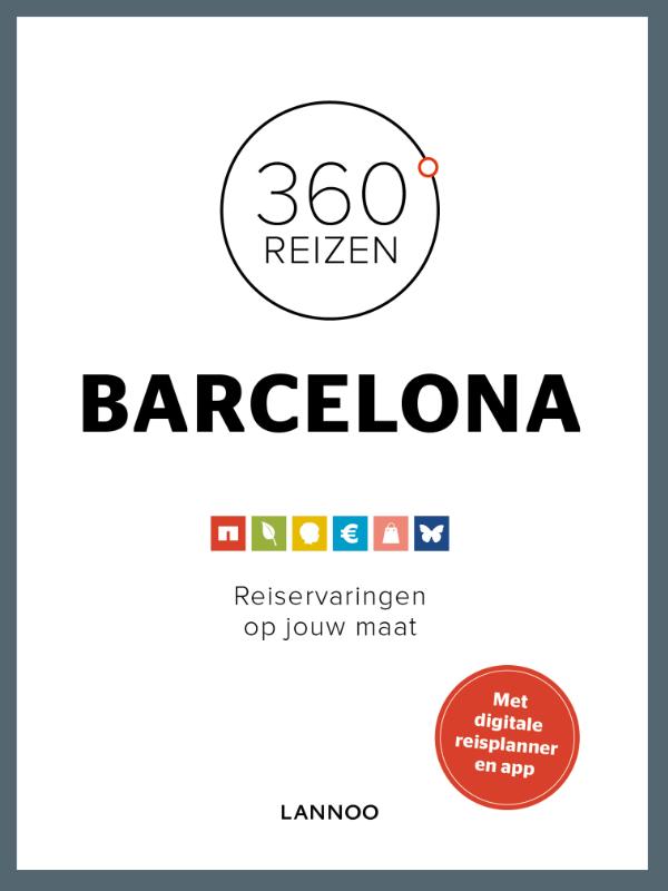 Online bestellen: Reisgids 360° reizen Barcelona | Lannoo