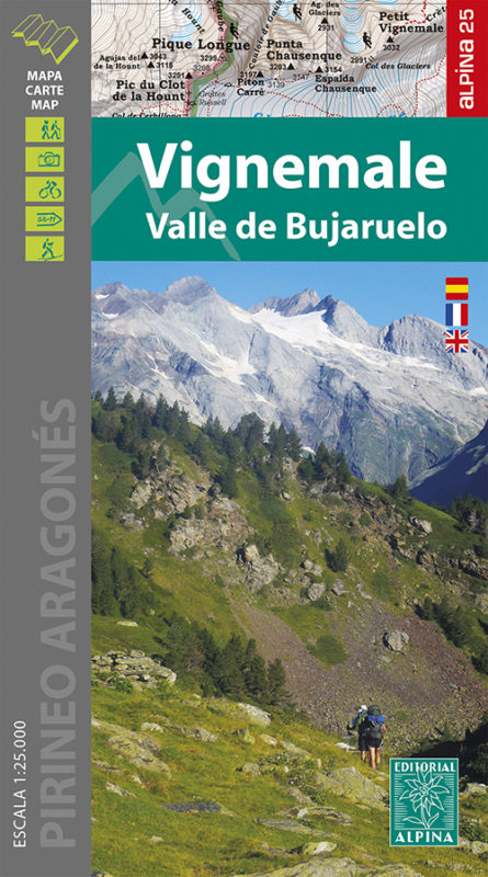 Online bestellen: Wandelkaart 06 Vignemale - Valle de Bujaruelo | Editorial Alpina
