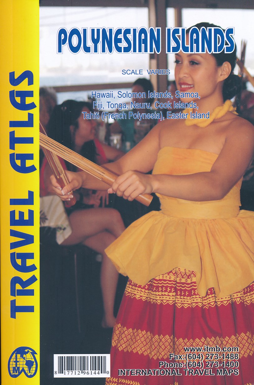 Online bestellen: Wegenatlas Travel Atlas Polynesian Islands - Polynesië | ITMB