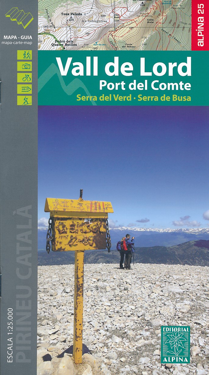 Online bestellen: Wandelkaart 35 Vall de Lord - Port del Comte | Editorial Alpina