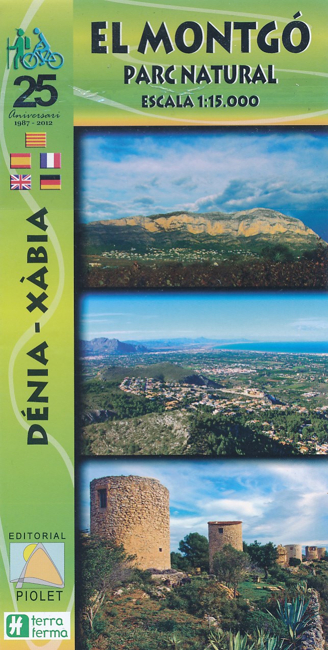Online bestellen: Wandelkaart El Montgo Parc Natural | Editorial Piolet