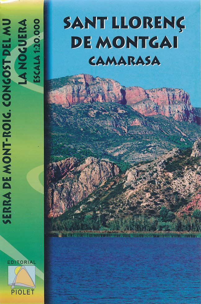 Online bestellen: Wandelkaart Sant Llorenç de Montgai, Camarasa | Editorial Piolet