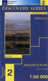 Wandelkaart Ierland 02 Donegal discovery | Ordnance Survey | 