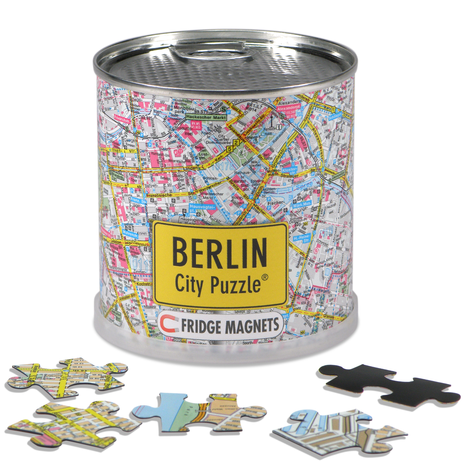 Online bestellen: Magnetische puzzel City Puzzle Magnets Berlin - Berlijn | Extragoods