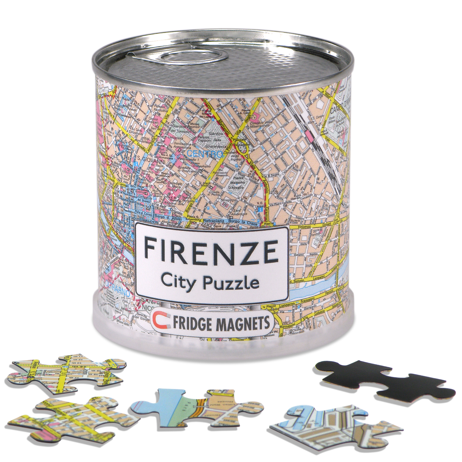 Online bestellen: Magnetische puzzel City Puzzle Magnets Firenze - Florence | Extragoods