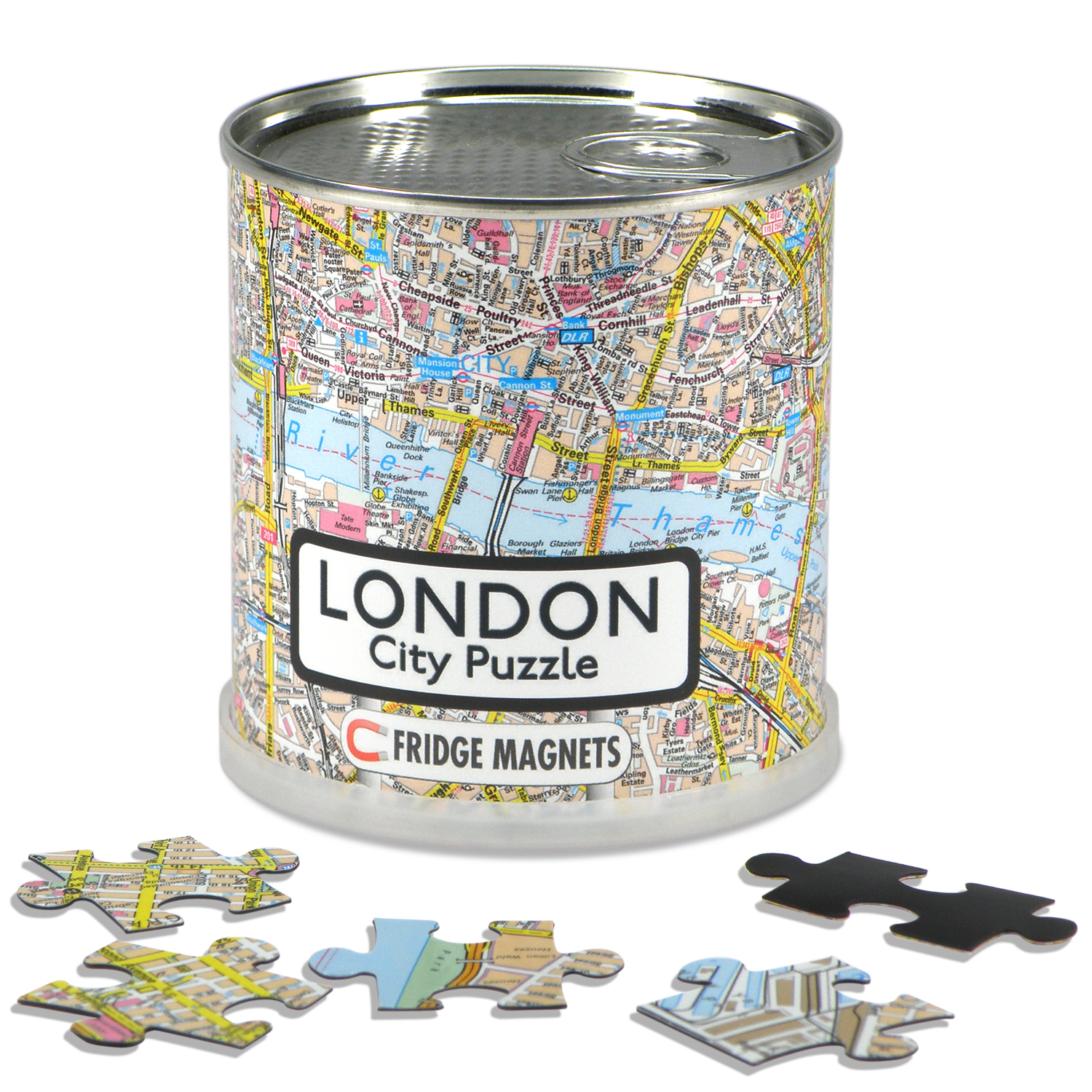 Online bestellen: Magnetische puzzel City Puzzle Magnets London - Londen | Extragoods