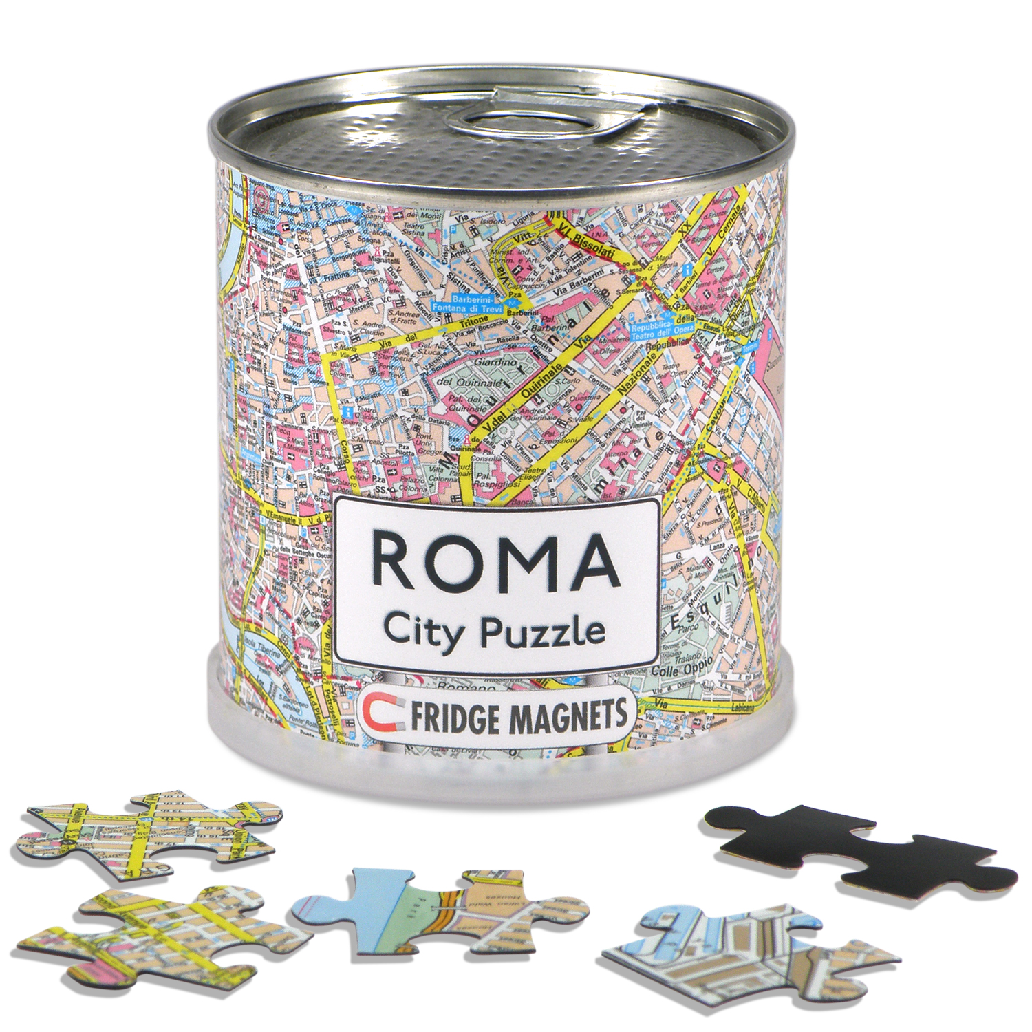 Online bestellen: Magnetische puzzel City Puzzle Magnets Roma - Rome | Extragoods
