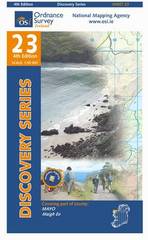 Online bestellen: Topografische kaart - Wandelkaart 23 Discovery Mayo | Ordnance Survey Ireland