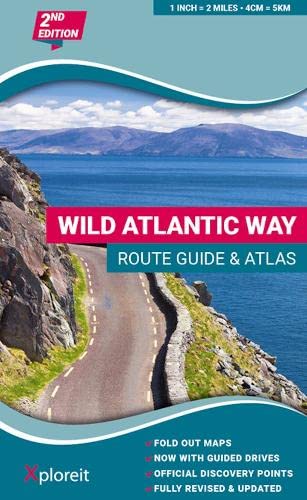 Online bestellen: Wegenatlas The Wild Atlantic Way Ierland | Xploreit Maps