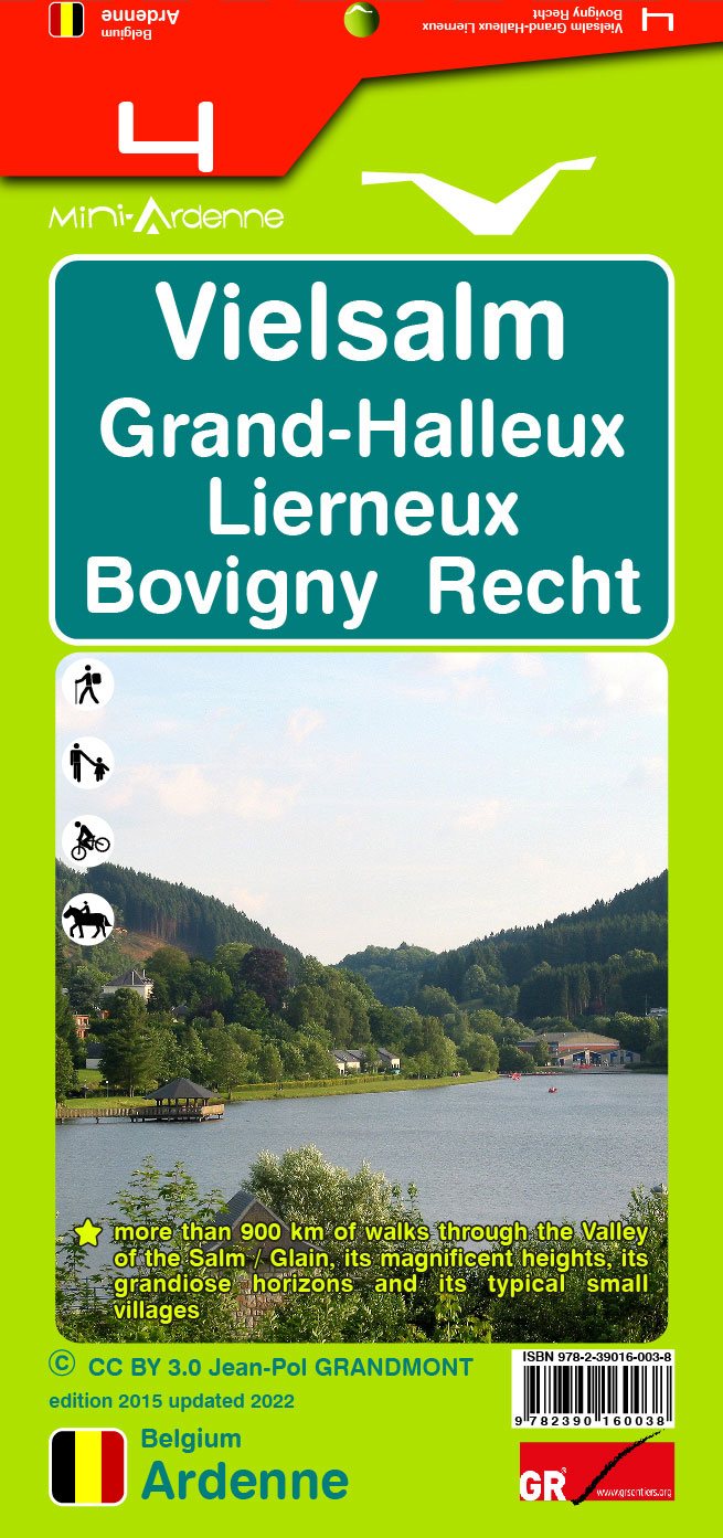 Online bestellen: Wandelkaart 04 Vielsalm - Grand Halleux - Lierneux - Bovigny - Recht | Mini-Ardenne