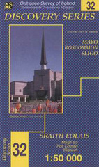 Wandelkaart Ierland 32 Mayo, Roscommon, Sligo discovery |