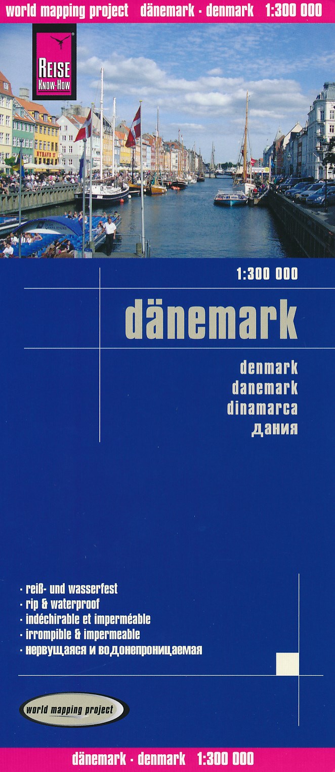 Online bestellen: Wegenkaart - landkaart Denemarken | Reise Know-How Verlag