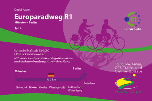 Online bestellen: Fietsgids Europaradweg R1 deel 4: Münster - Berlijn | IS Radweg