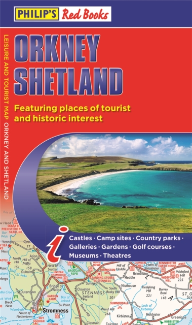 Online bestellen: Wegenkaart - landkaart Orkney Shetland | Philip's Maps