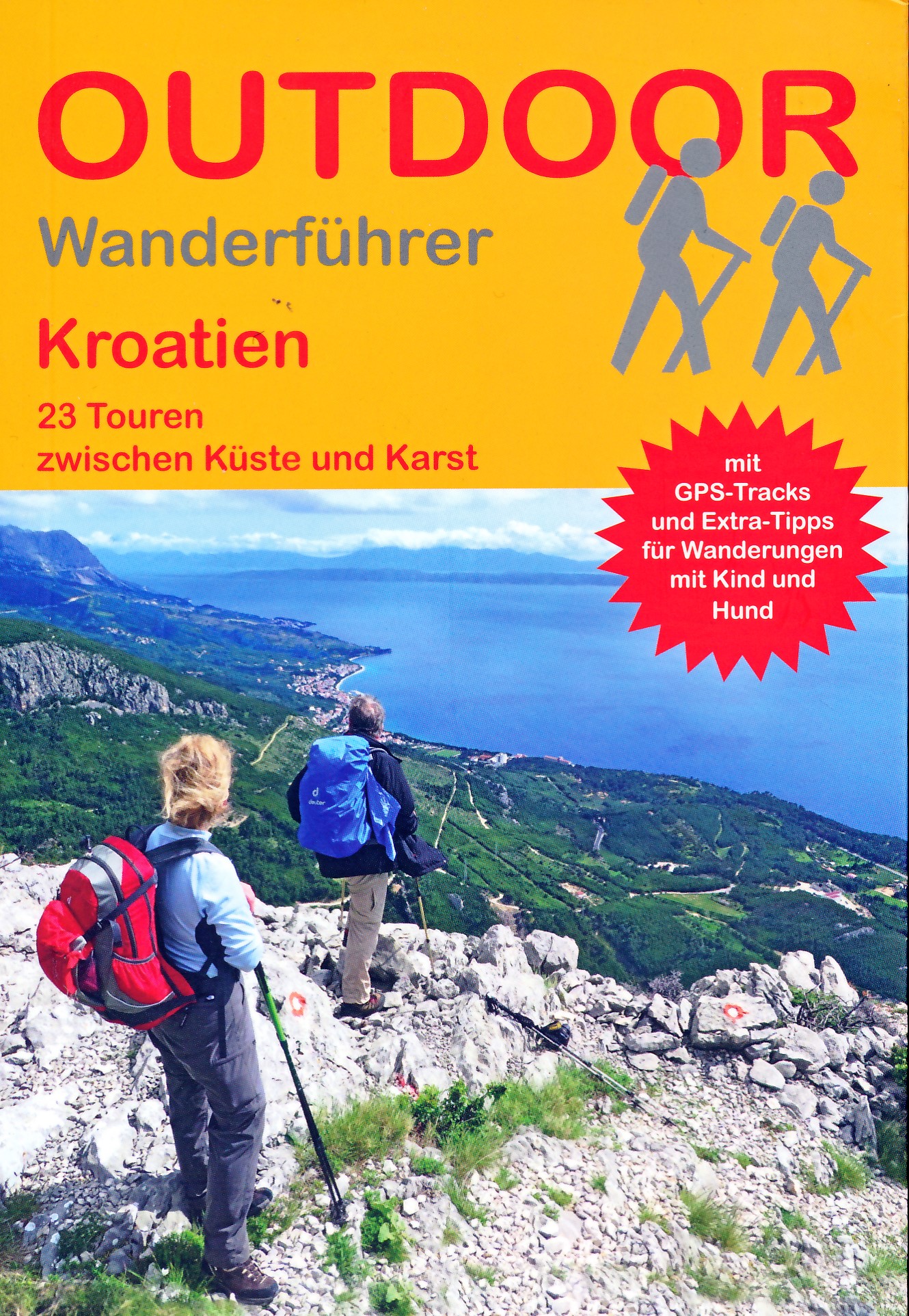 Online bestellen: Wandelgids Kroatië - Kroatien | Conrad Stein Verlag