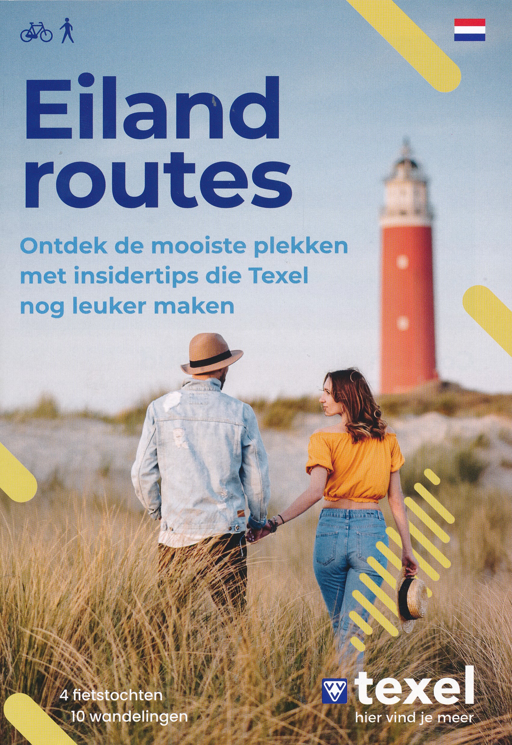 Online bestellen: Wandelgids - Fietsgids Eilandroutes Texel | VVV Texel
