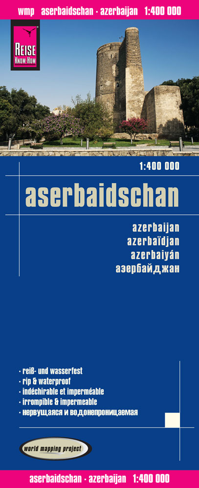 Online bestellen: Wegenkaart - landkaart Aserbaidschan - Azerbeidzjan | Reise Know-How Verlag