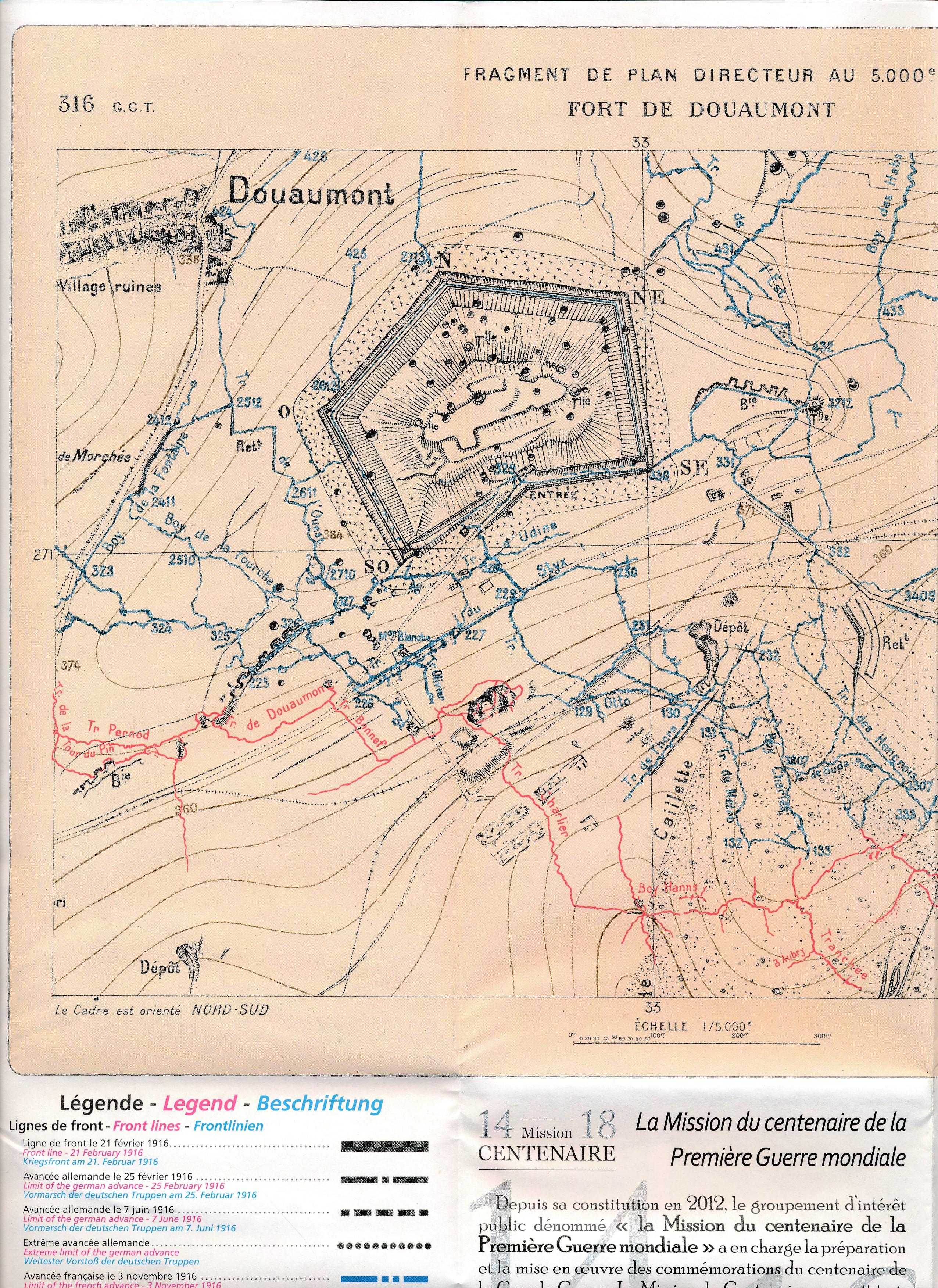 Wwi Verdun Map