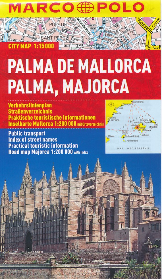 Online bestellen: Stadsplattegrond Palma de Mallorca | Marco Polo